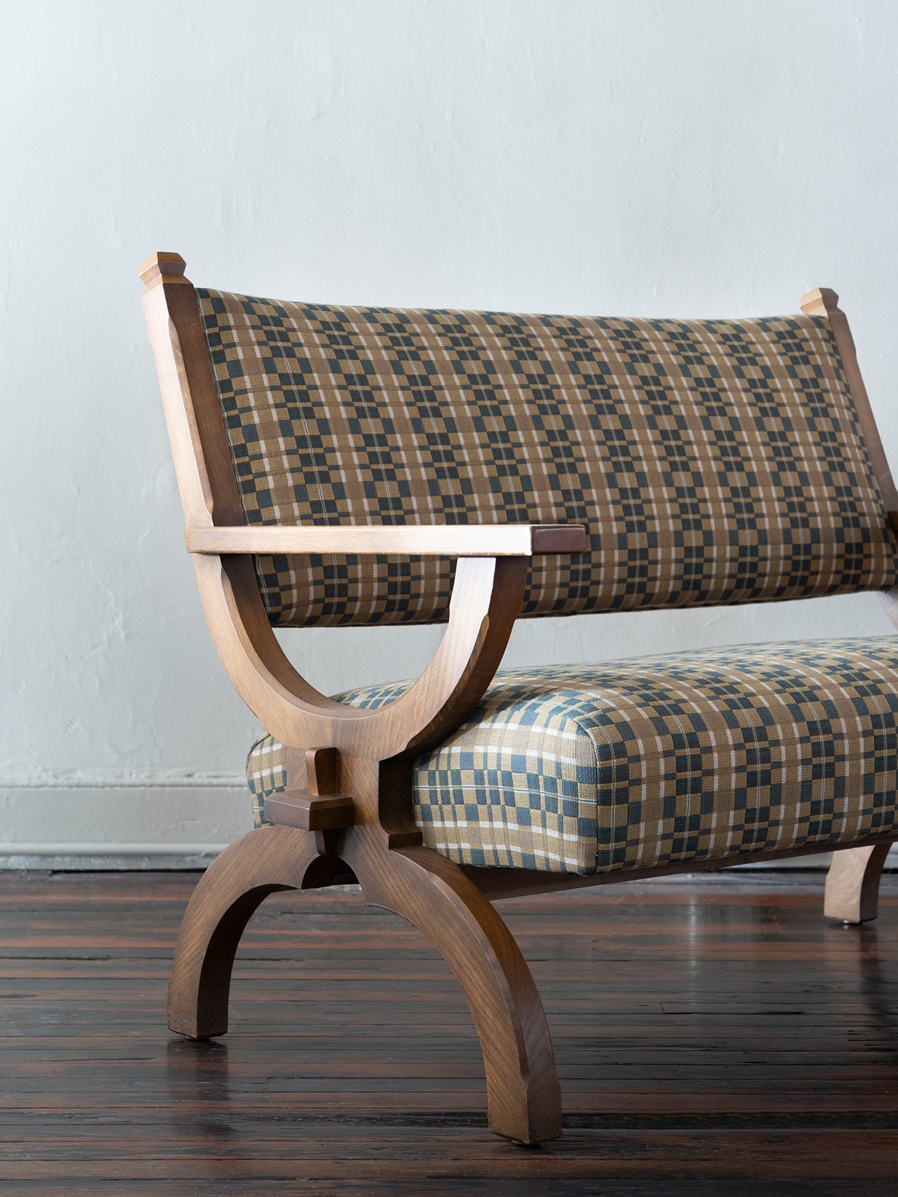 German Bench in ZAK + FOX's Kusi Textile
