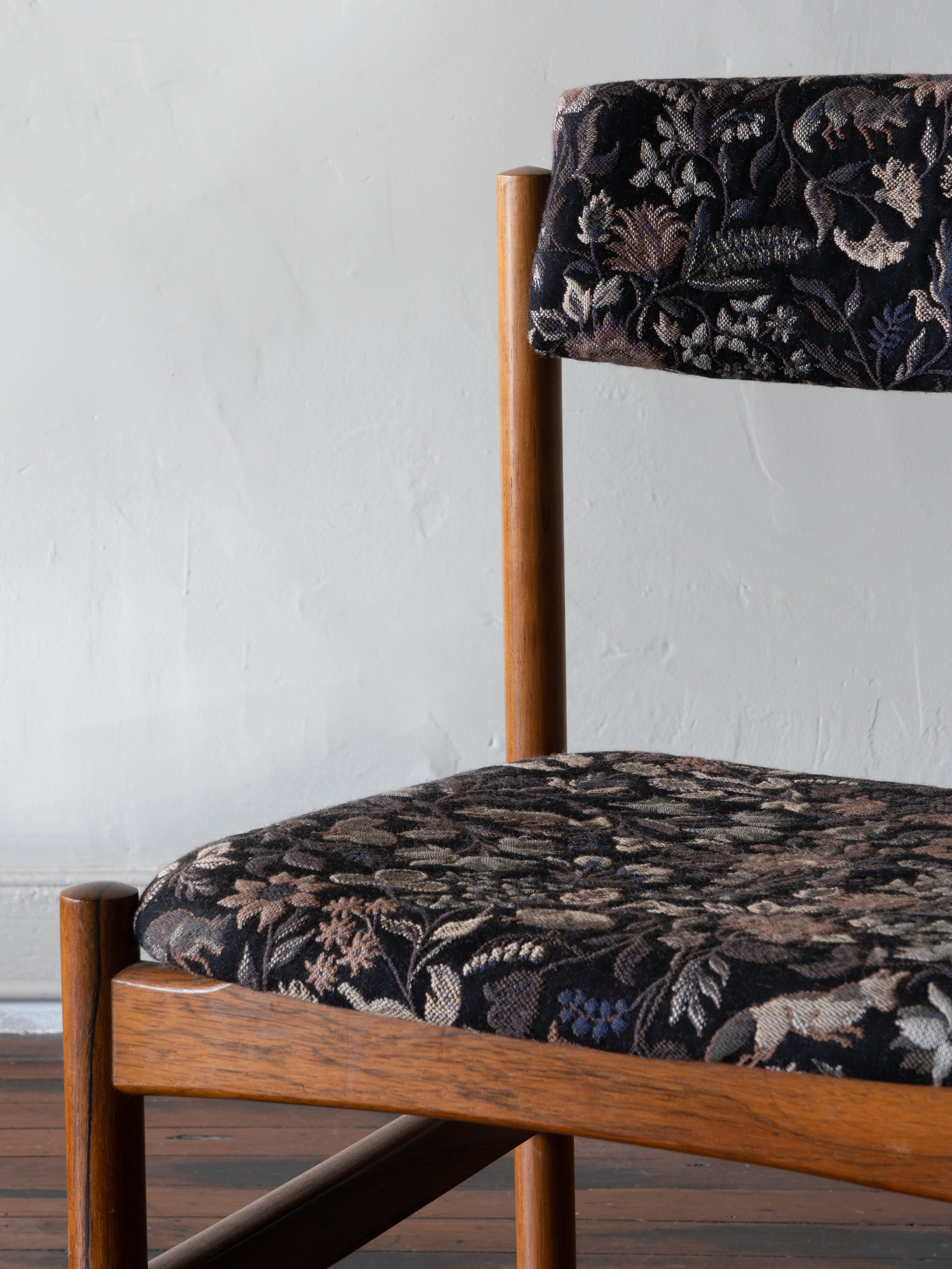 Danish Dining Chairs in ZAK+FOX Textile