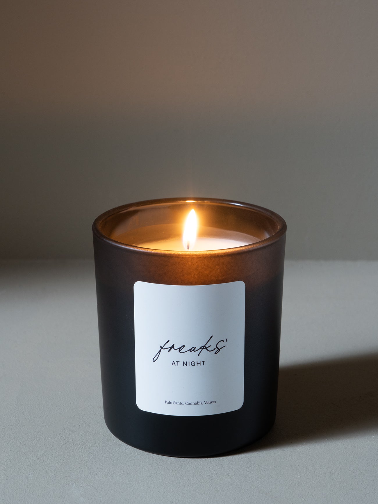 Freaks' At Night Candle