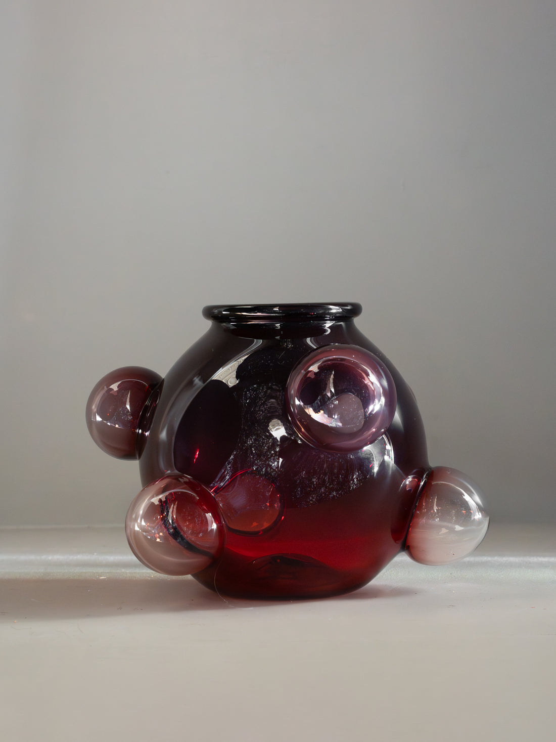 Sticky Glass Bubble Vase