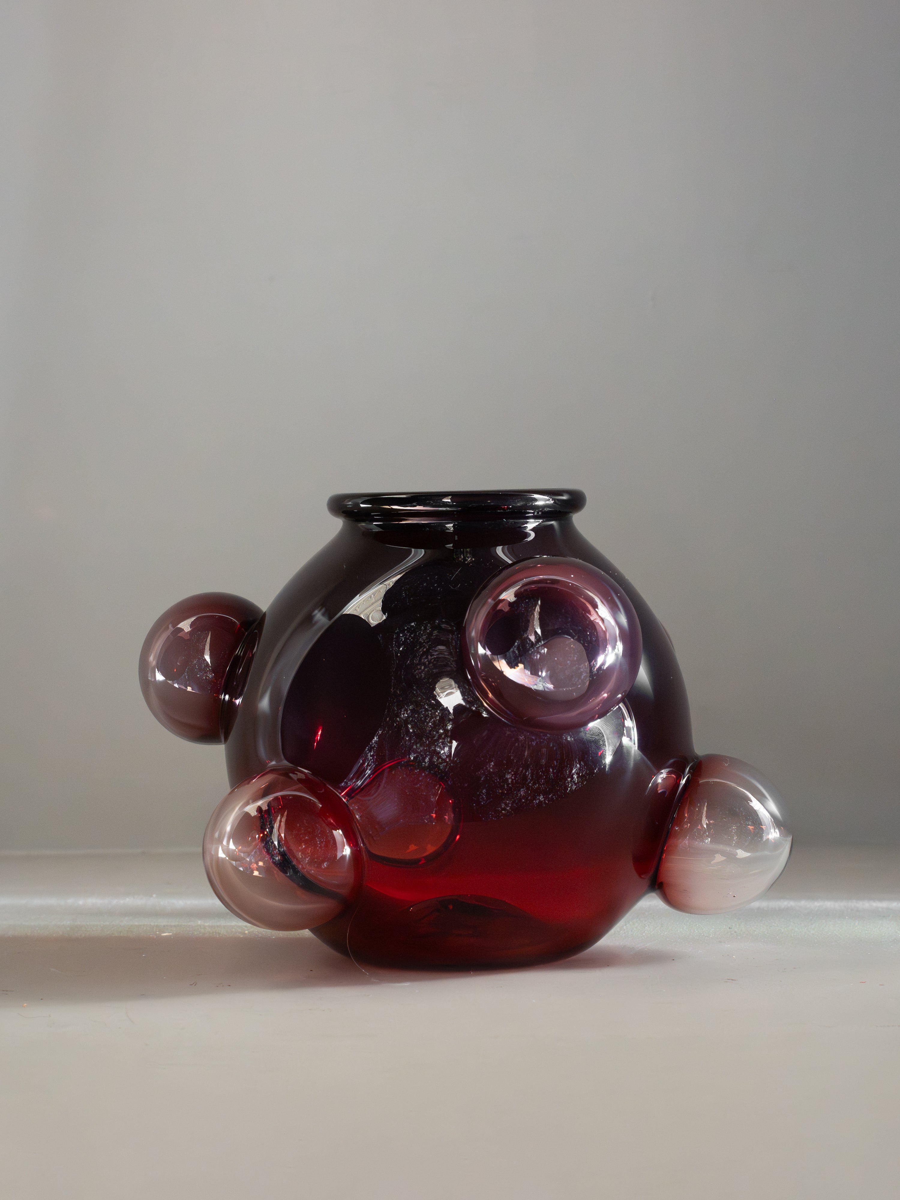 Sticky Glass Bubble Vase
