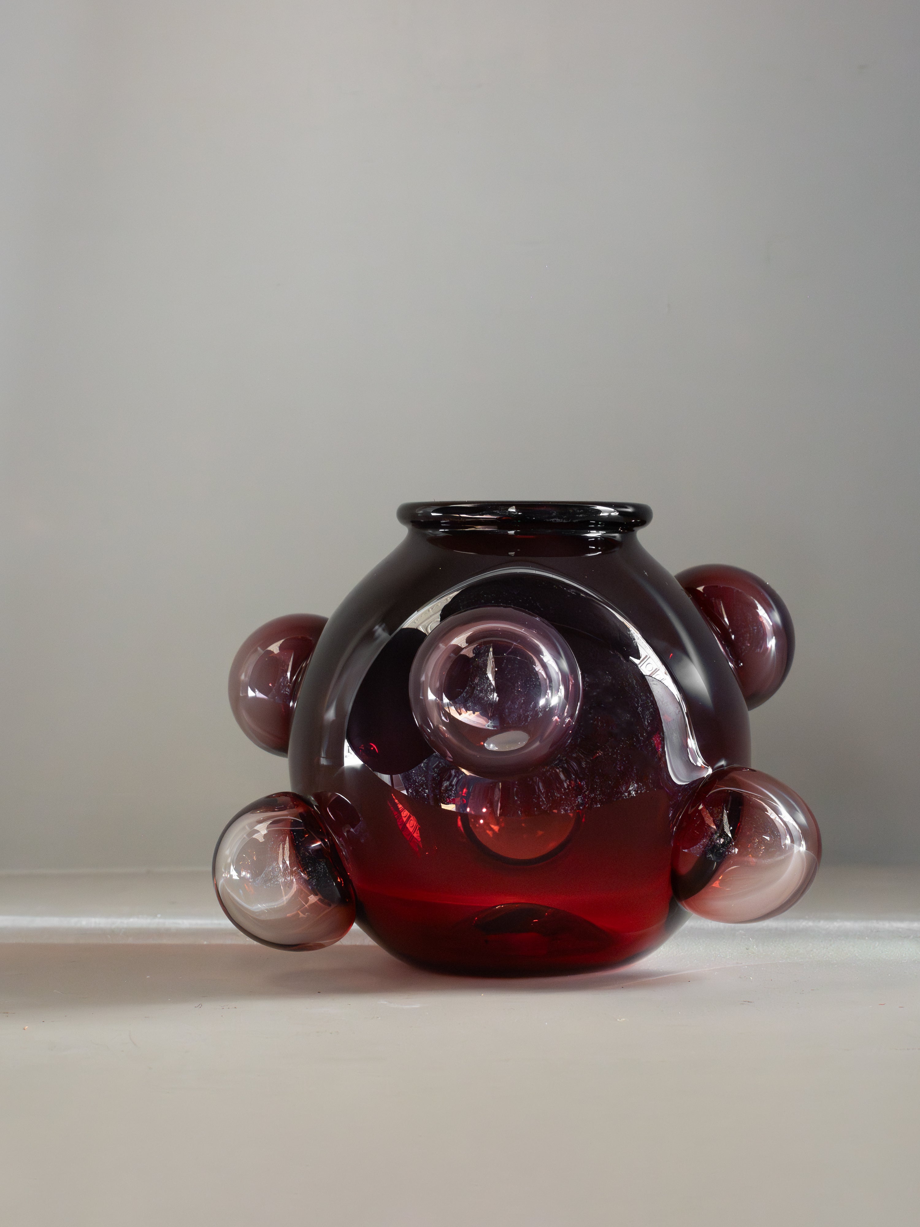 Sticky Glass Bubble Vase