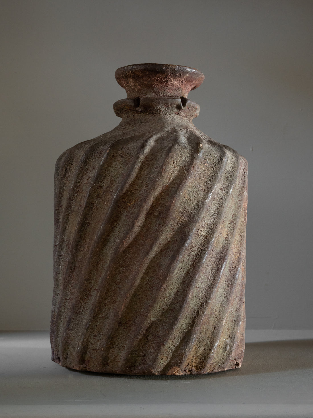 18th c. Ceramic Swirl Jug