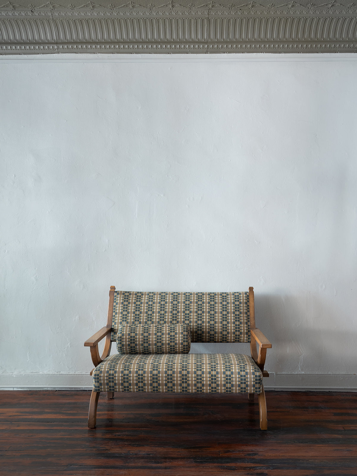 German Bench in ZAK + FOX's Kusi Textile