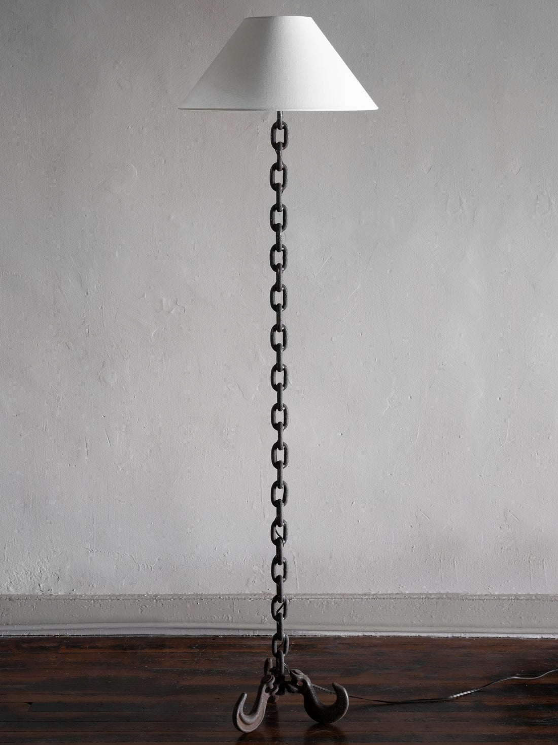 Antique French Chain Floor Lamp