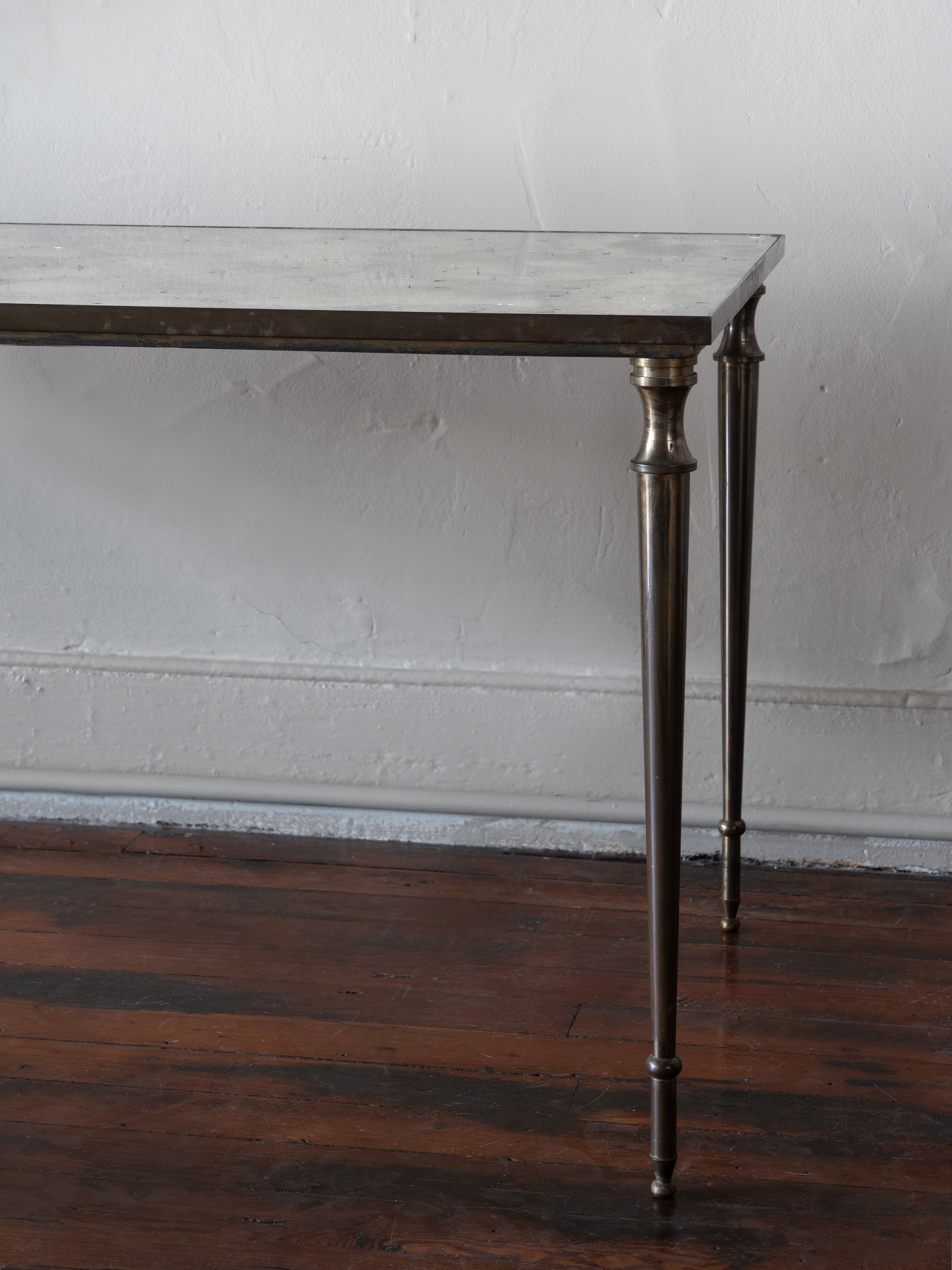 French Mirrored Coffee Table, c. 1940s