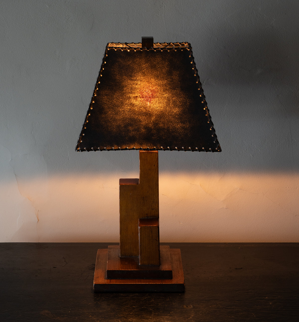 Cubist Table Lamp by Stephen McKay