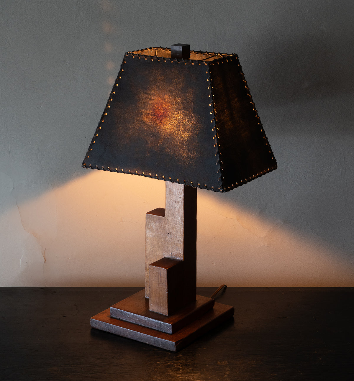 Cubist Table Lamp by Stephen McKay