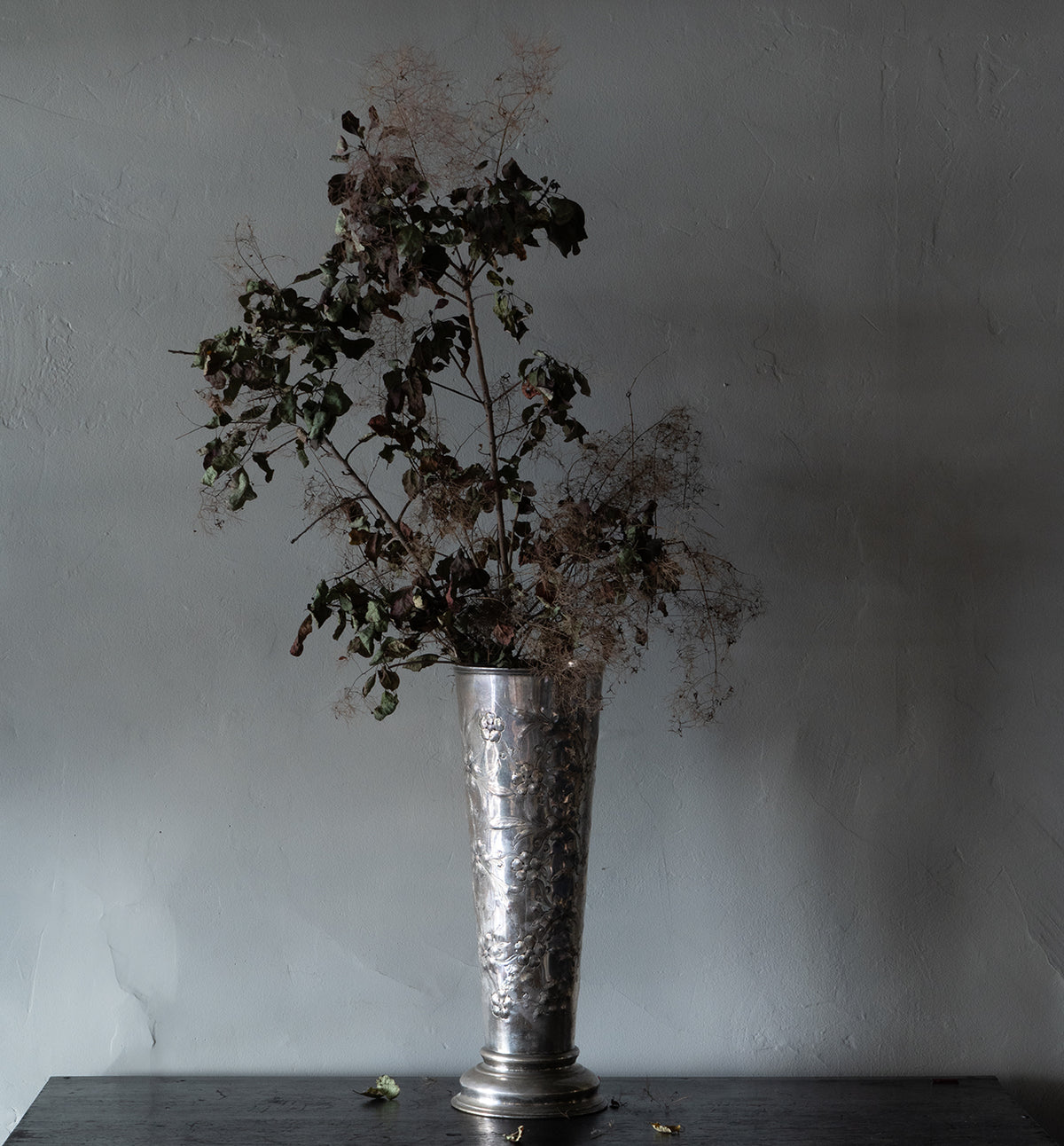 Monumental Repoussé Vase