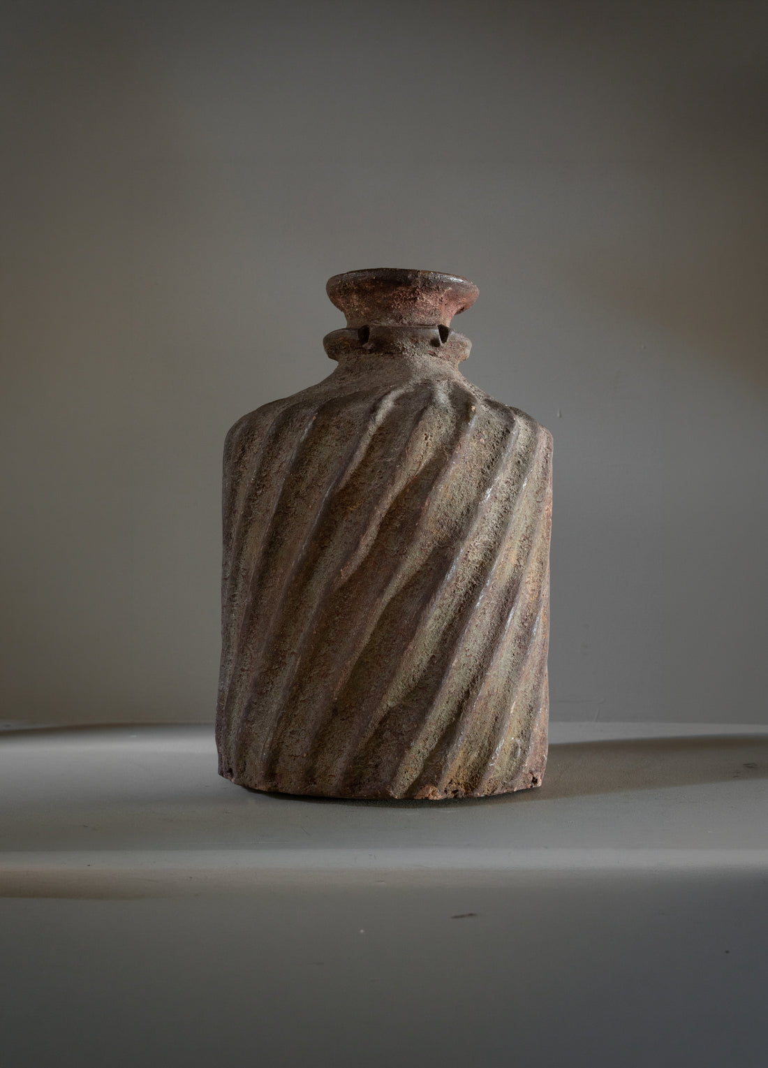 18th c. Ceramic Swirl Jug