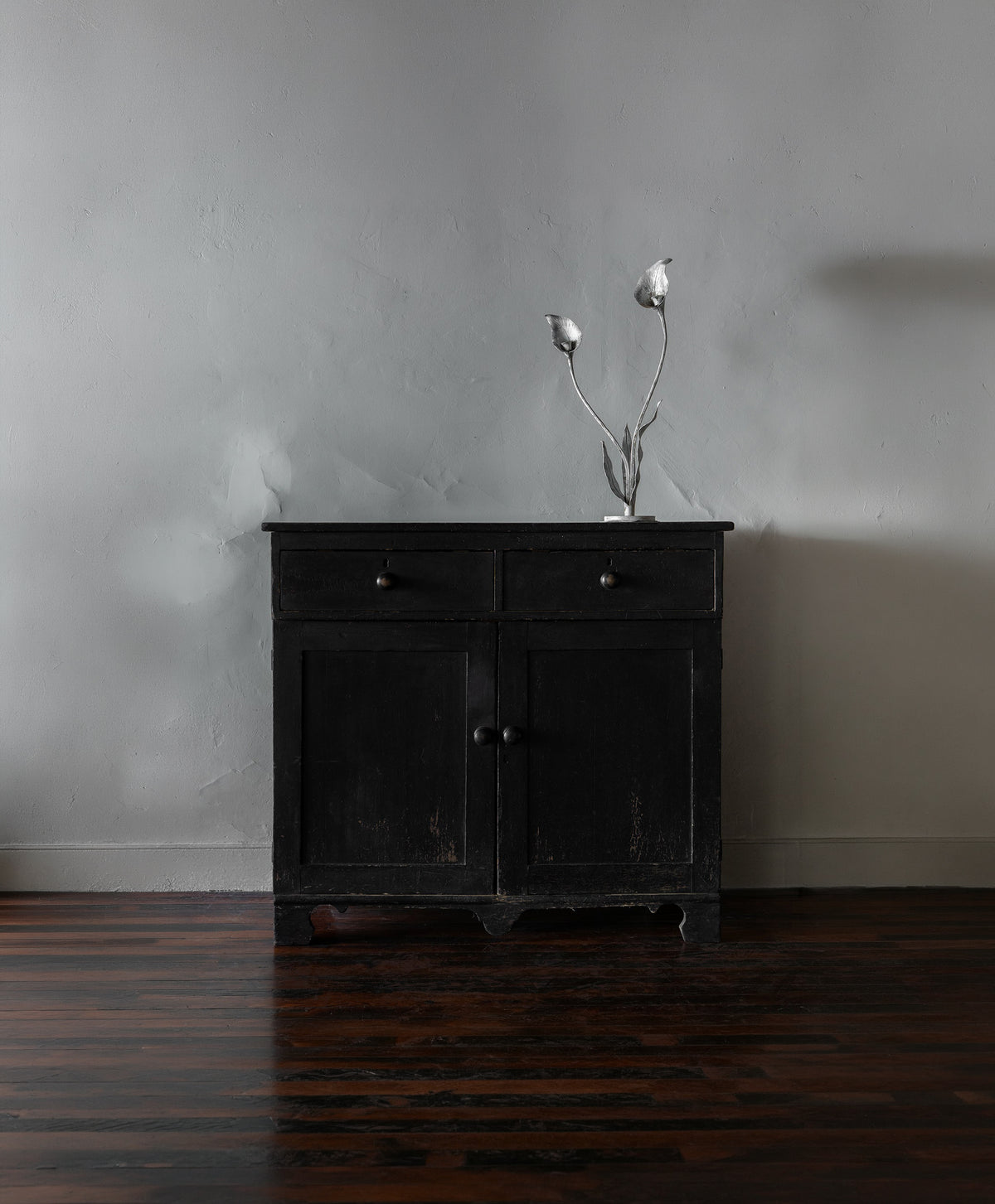 American Cabinet in Black Paint